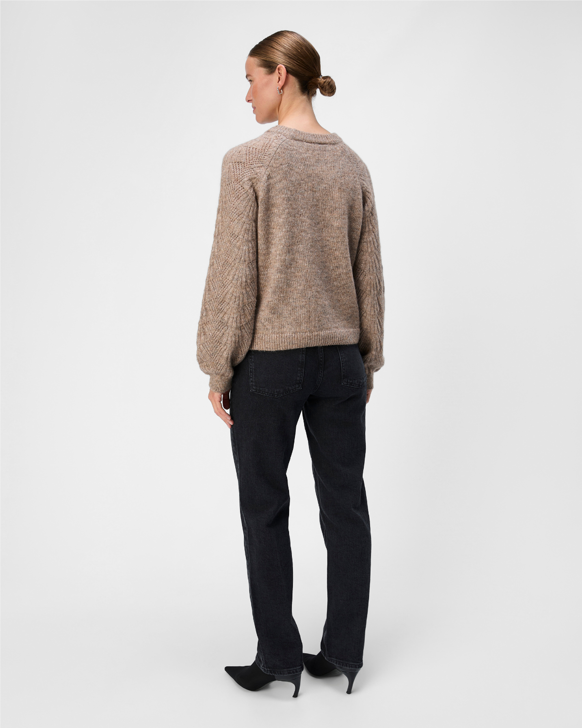 OBJFlora Strikket Pullover
